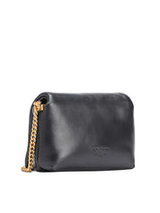 BORSA DONNA “PINKO ” LOVE CLICK PUFF BABY SHEEP  NAPPA TRAPUNTATA NERO