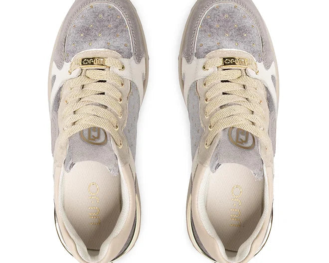 Sneakers Donna “Liu Jo” Alyssa 02 Grigio/Beige-Oro