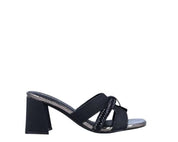 SANDALI DONNA “MENBUR” 25184  PRIMAVERA/ESTATE 2025 NERO