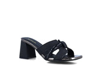 SANDALI DONNA “MENBUR” 25184  PRIMAVERA/ESTATE 2025 NERO