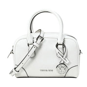 Borsa Donna “MICHAEL KORS” THOMPSON 35S5S70S6L MEDIUM DUFFLE SATCHEL LEATHER BIANCO